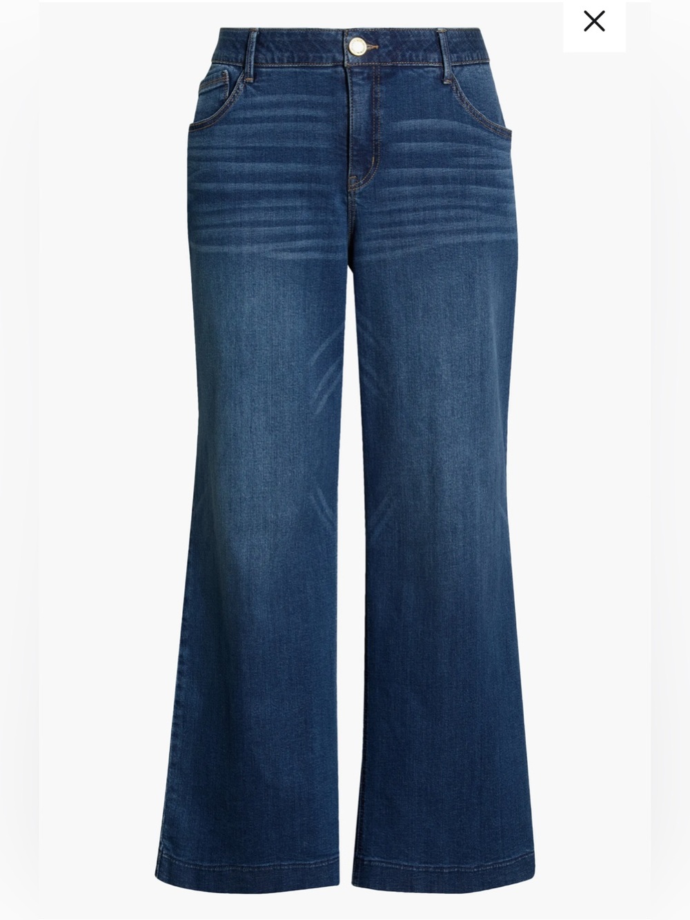 Wit & Wisdom Sam High Waist Wide Leg Jeans